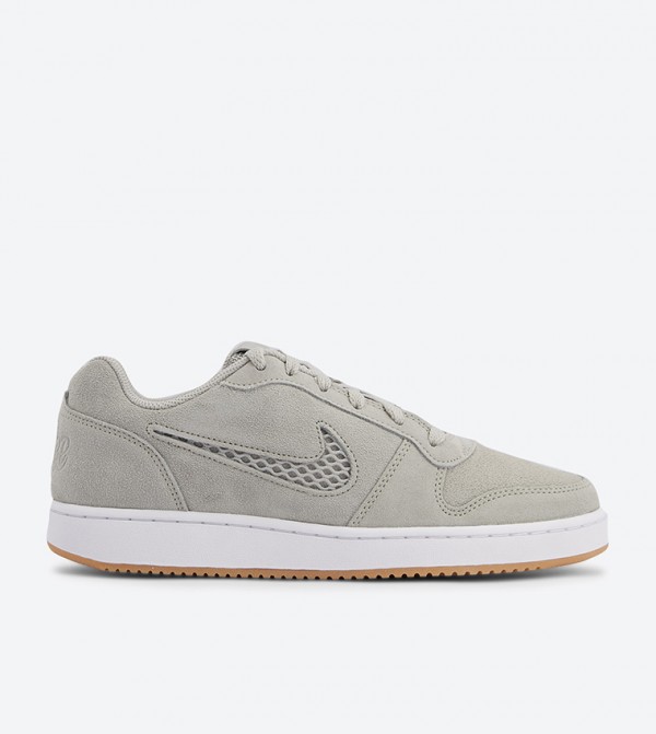 Nike ebernon low grey best sale