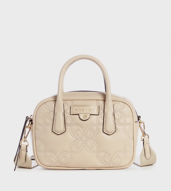 COSETTE Embossed Top Handle Bag