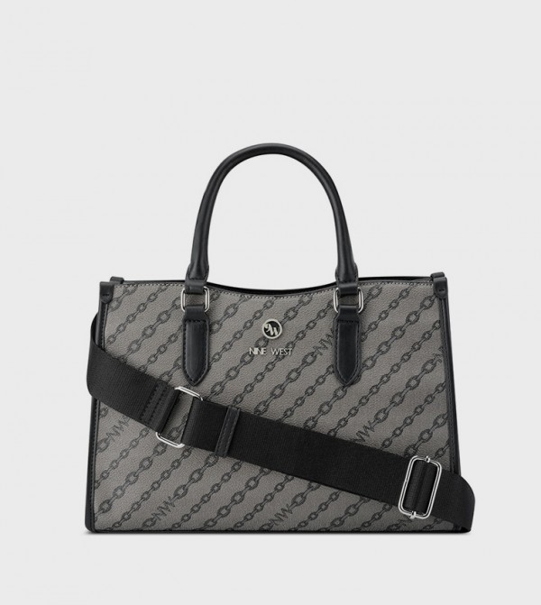 RIGGS Logo Detail Satchel Bag