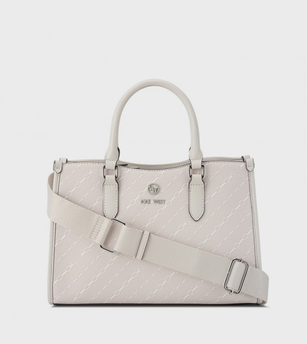 RIGGS Logo Detail Satchel Bag