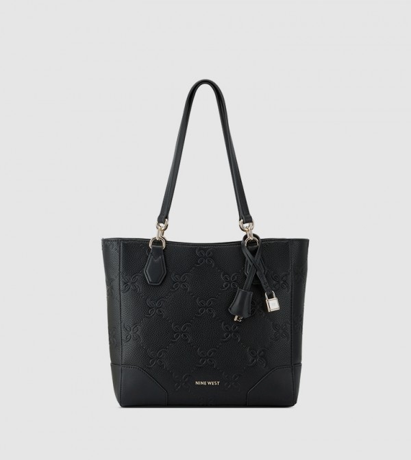 BROOKLYN JET SET Small Textured Tote Bag