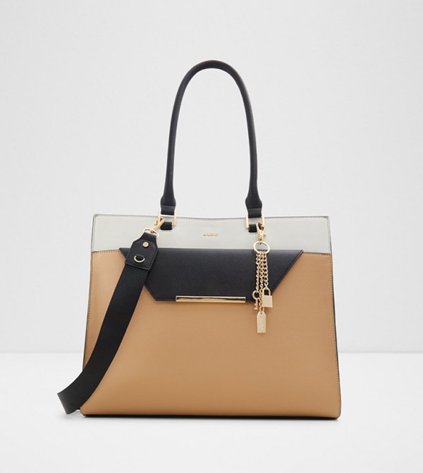 NORALI Color Block Tote Bag