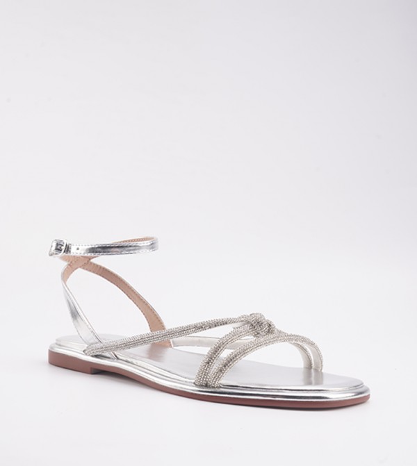FRANKSTON Ankle Strap Flat Sandals
