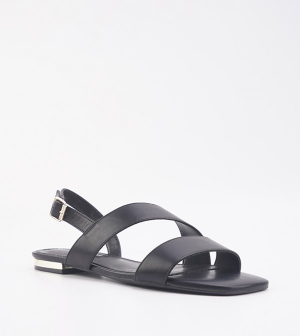 LOGAN Slingback Flat Sandals