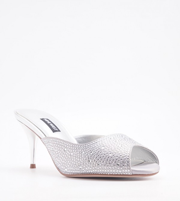 DONNELA Embellished Heeled Sandals