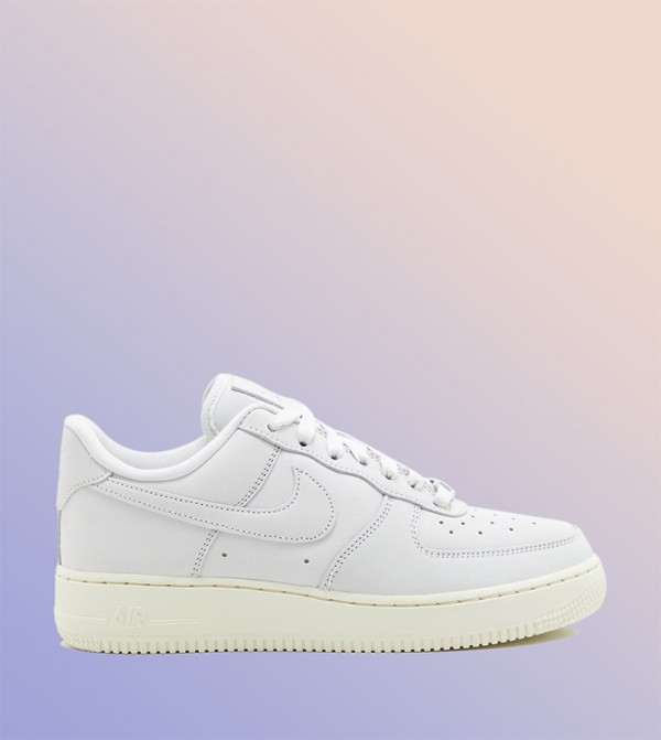Buy Nike Air Force PRM MF Platform Sneakers In Off White