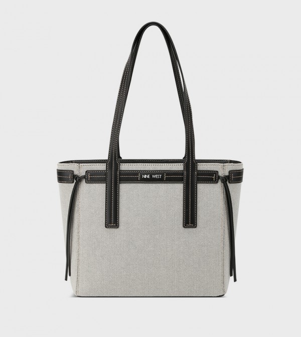 HENDRICK Contrast Trim Tote Bag