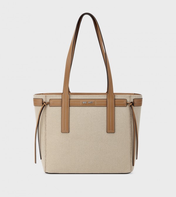 HENDRICK Contrast Trim Tote Bag