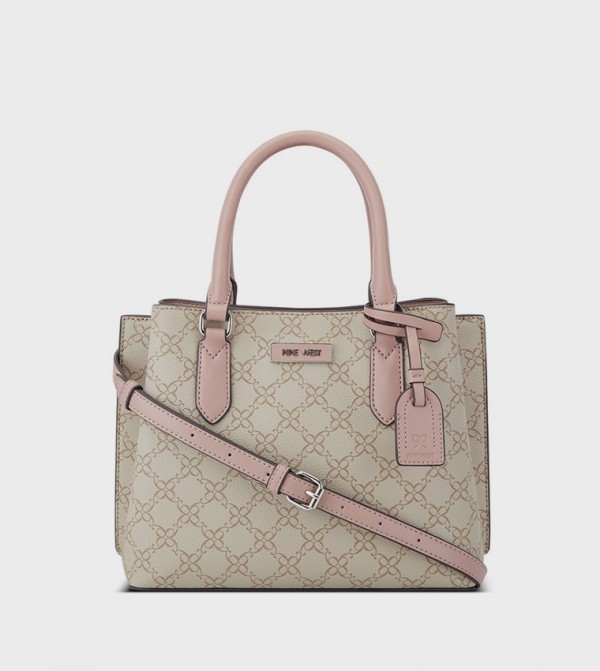 SHONDA Patterned Satchel Bag