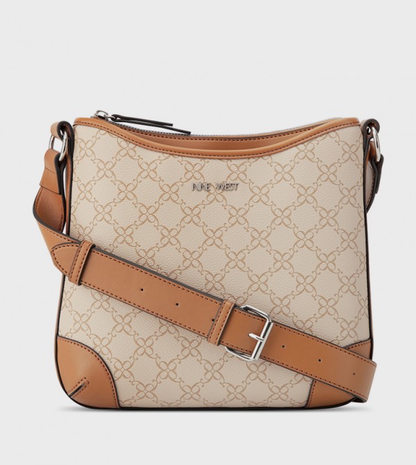 KYLENE Monogram Patterned Crossbody Bag