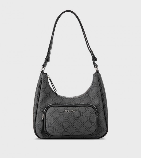 ELVA Embossed Shoulder Bag