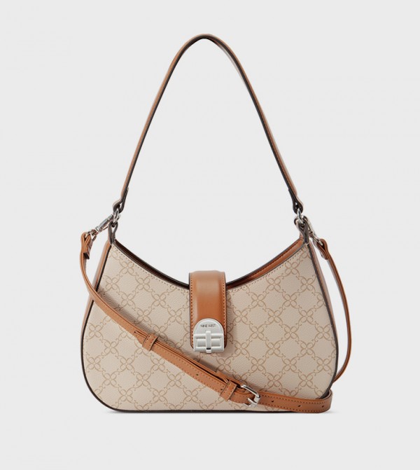 GELINA Monogram Patterned Shoulder Bag