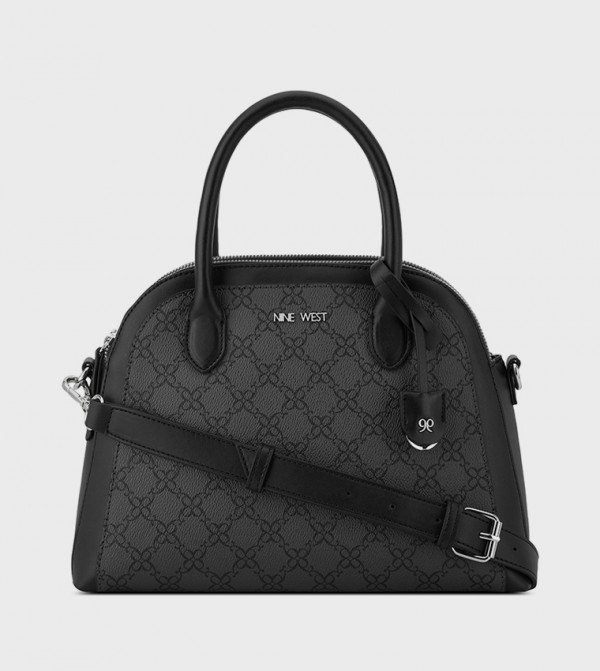 GERTRUDE Monogram Patterned Satchel Bag