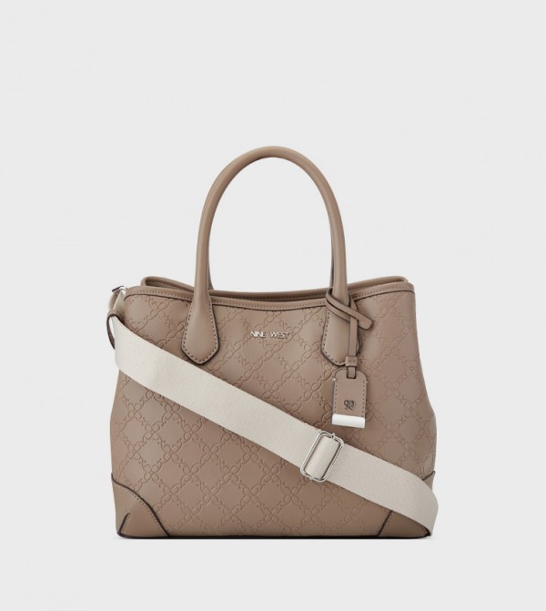 KYLENE Debossed Satchel Bag