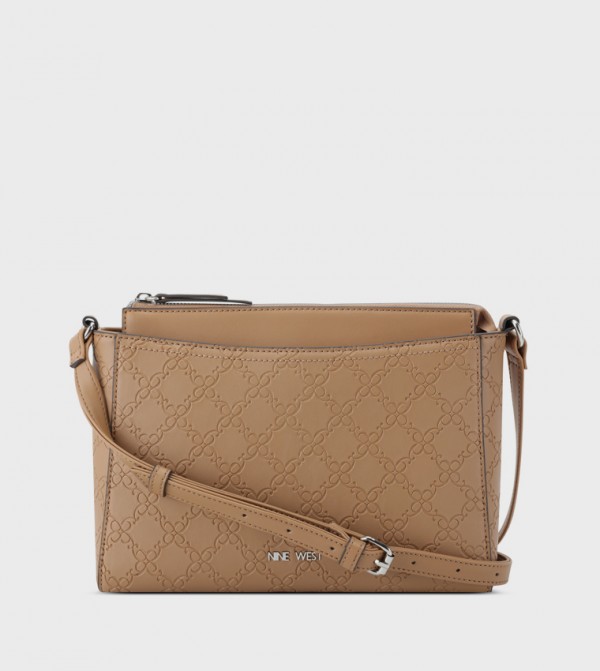 BOWIE Embossed Crossbody Bag