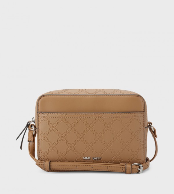 BOWIE Embossed Crossbody Bag