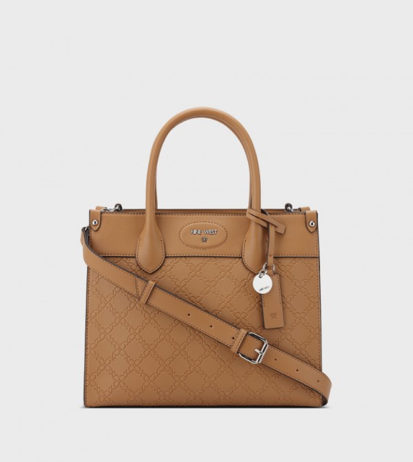ARCHY Debossed Satchel Bag