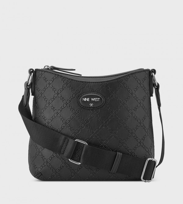 ADELINE Monogram Debossed Crossbody Bag