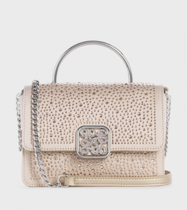 JETT Embellished Top Handle Bag