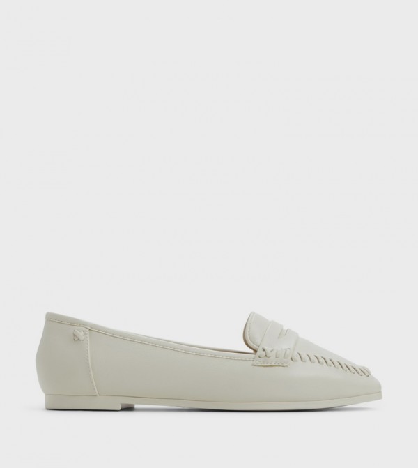 NYLLAH Straw Loafers