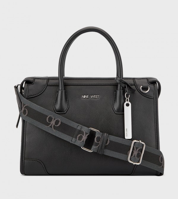 ELLIS Textured Satchel Bag