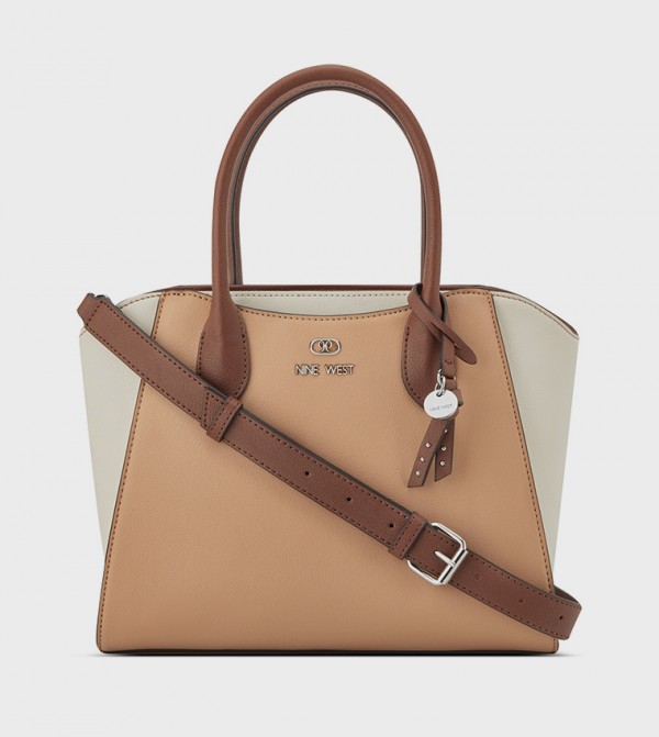 PHILIPPA Color Block Satchel Bag