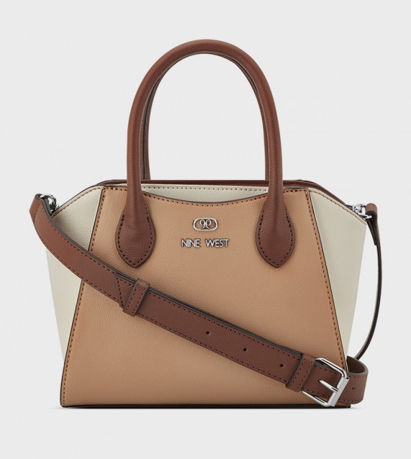 PHILIPPA Color Block Satchel Bag
