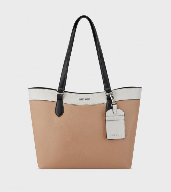 LIOR Color Block Tote Bag