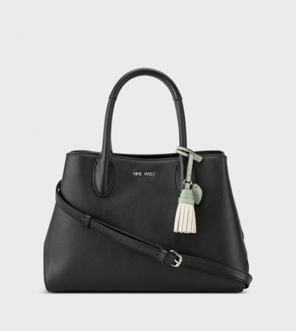 MAREN Logo Detail Satchel Bag