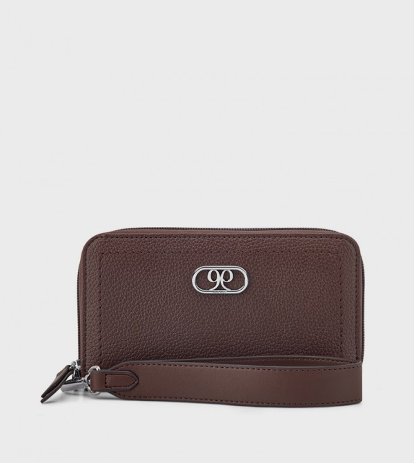 DANIKA Textured Wristlet Wallet