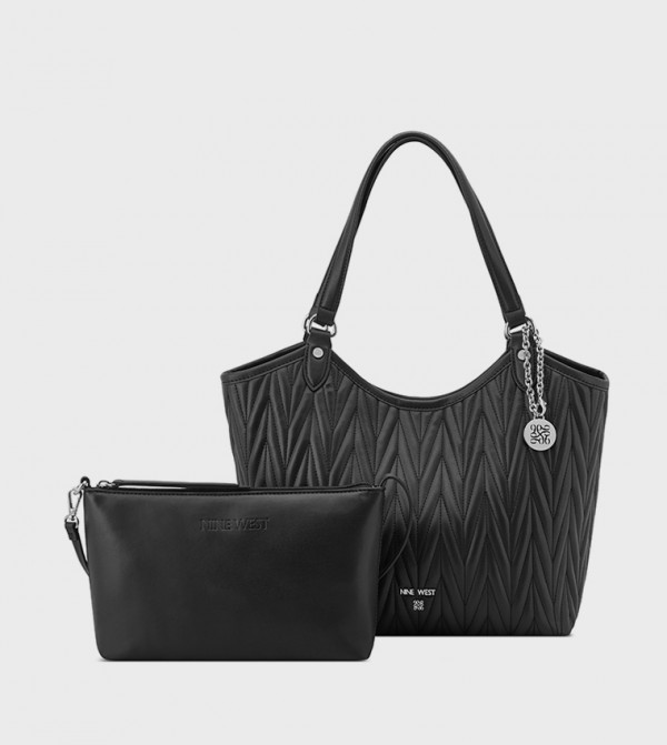 JASLEE Quilted 2 in 1 Tote Bag