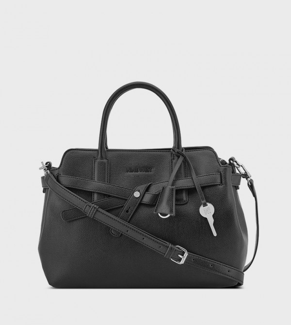 LILLE Textured Satchel Bag