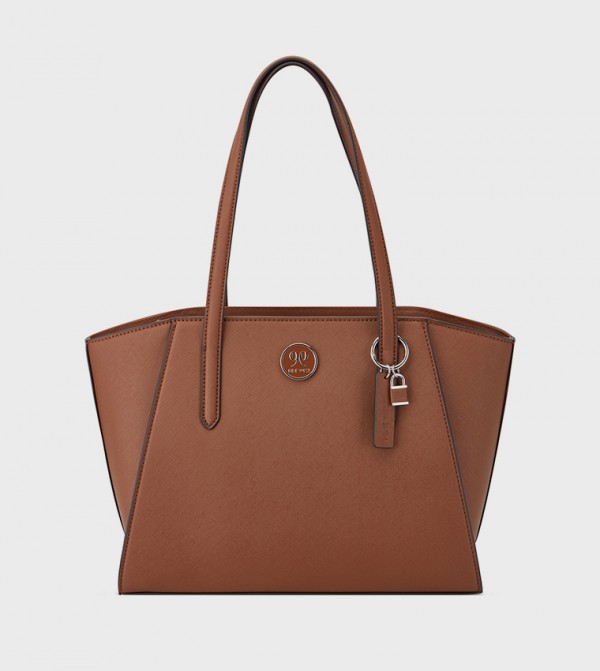 NATALA Textured Tote Bag
