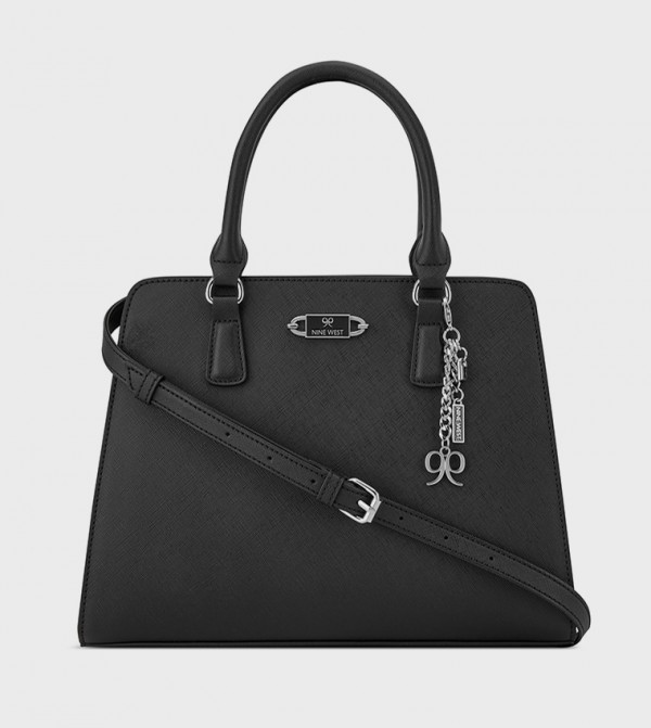 CALLY Textured Satchel Bag