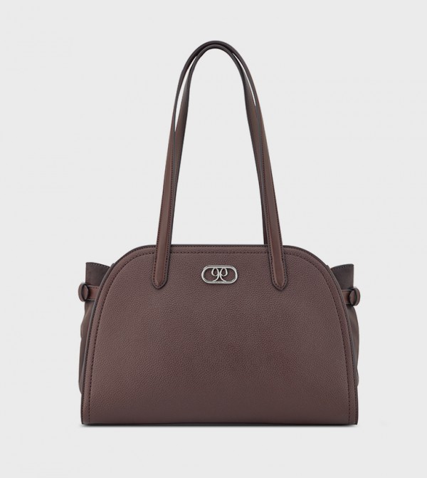 DANIKA Textured Shoulder Bag