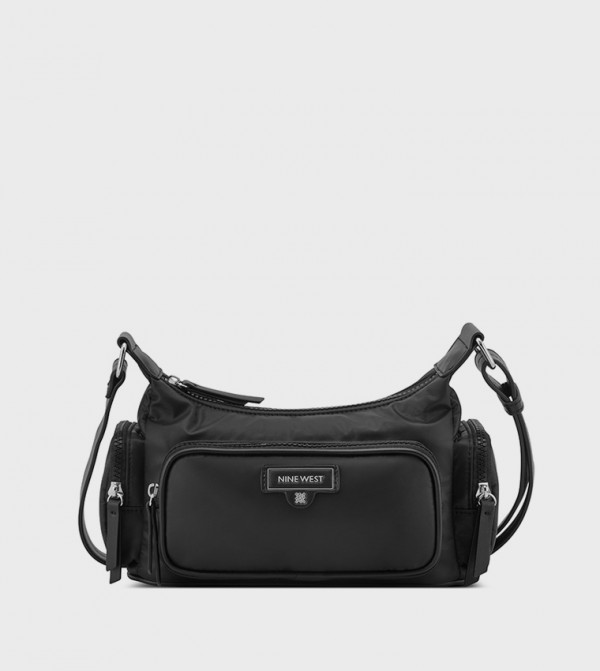 JAREN Pocket Detail Shoulder Bag