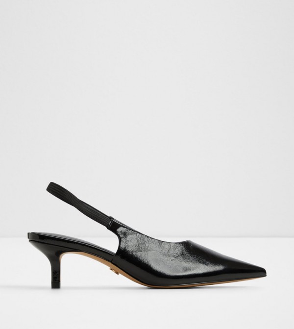 OCEWETH Textured Pointed Toe Pumps