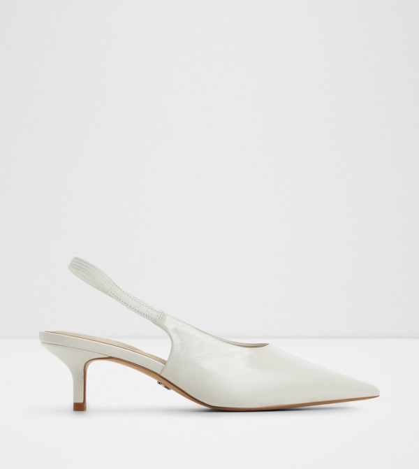 OCEWETH Textured Pointed Toe Pumps