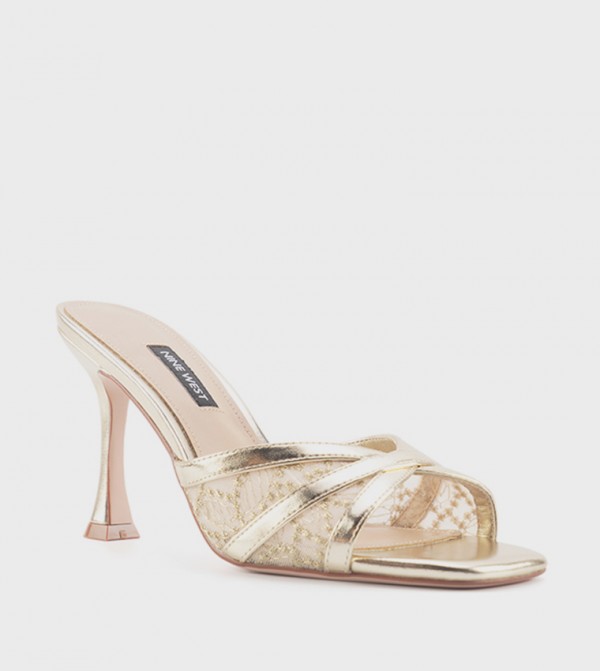 ODETTE Mesh Heeled Sandals