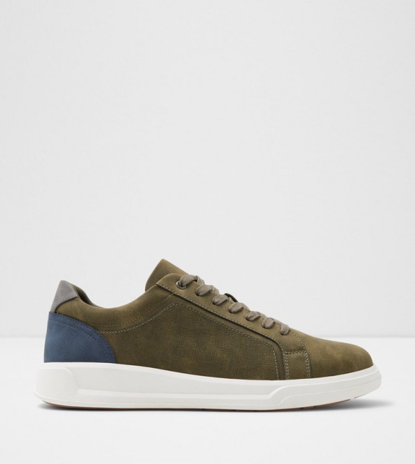 OGSPEC Round Toe Lace-Up Sneakers