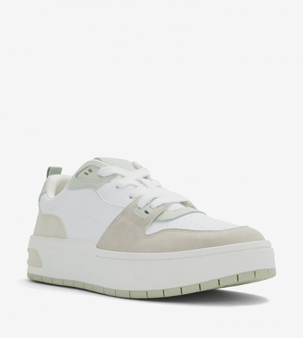 OLLI Color Block Lace-Up Sneakers