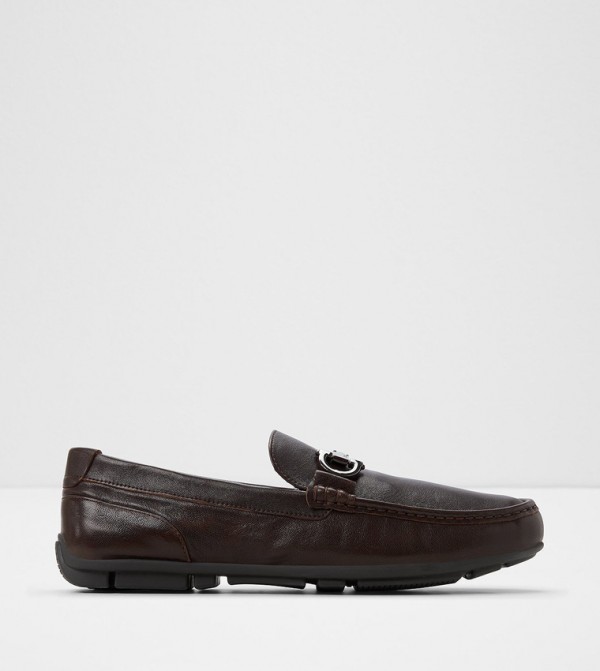 ORLOVOFLEXX Metal Accent Slip-On Loafers