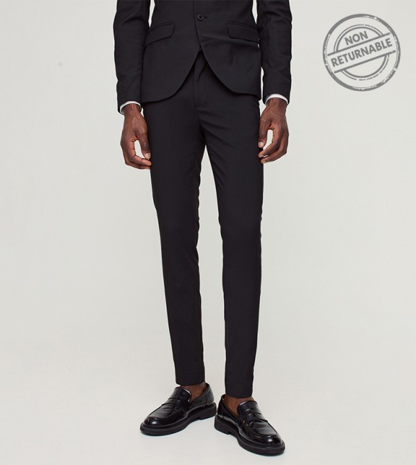 Super Skinny Fit Formal Trousers - Non Returnable