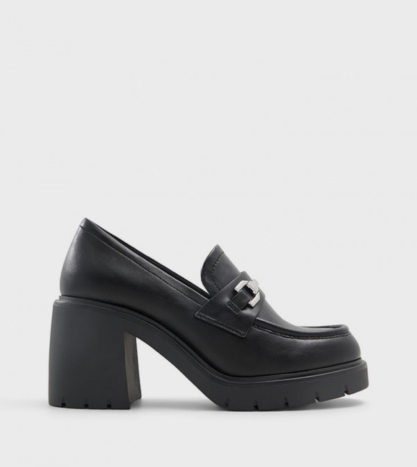 PANDORA Accessory Detail Block Heel Loafers
