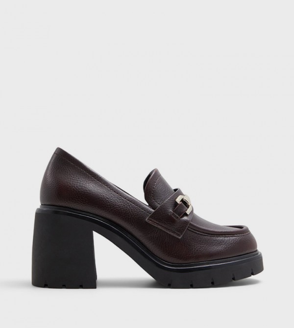 PANDORA Accessory Detail Block Heel Loafers