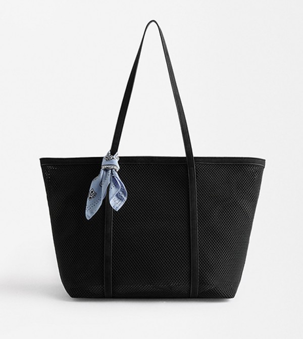 Scarf Mesh Tote Bag