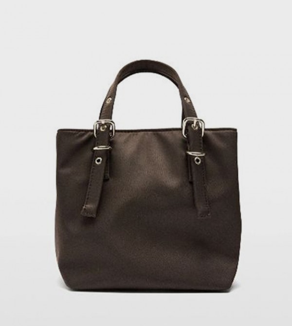 Textured Mini Tote Bag