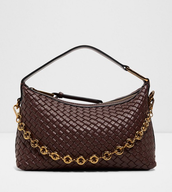 PAXTONI Basket Weave Shoulder Bag