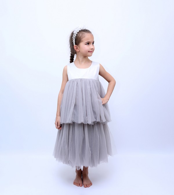 Marcia Layered Tulle Party Dress