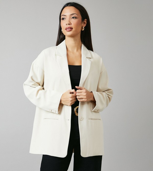 Long Sleeves Single Breasted Blazer